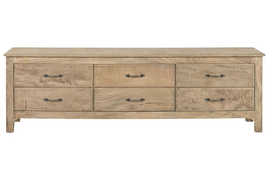 MUEBLE TV MANGO 180X45X55 NATURAL