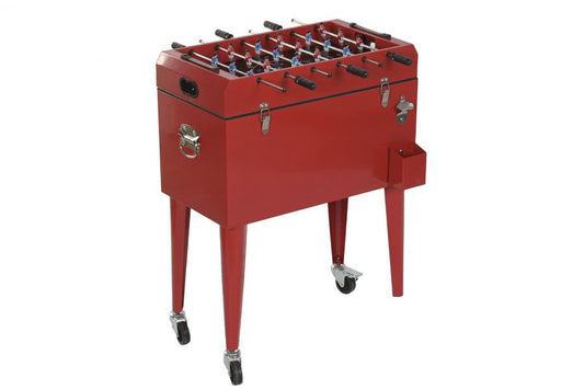 NEVERA METAL PP 71X59X95 FUTBOLIN ROJO