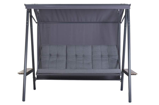 BANCO ACERO 215X120X180 COLUMPIO 3 PLAZAS