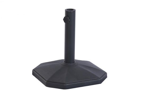 BASE PARASOL PLASTICO ALTA DENSIDAD 37X37X39 13KG.
