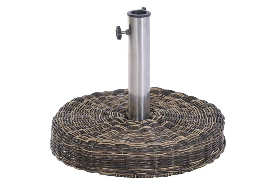 BASE PARASOL RATAN SINTETICO 46X46X36 20 KG. AJUST