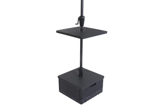 BASE PARASOL PLASTICO ALTA DENSIDAD 53X53X30 55/66