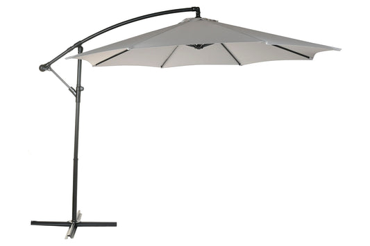 PARASOL ACERO 300X350X250 UV 50+ GIRATORIO 360
