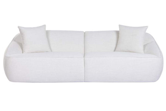 SOFA POLIESTER MADERA 234X98,5X69,5