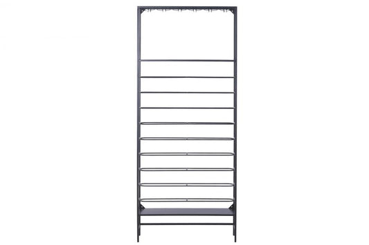 BOTELLERO METAL 75X16X180 NEGRO