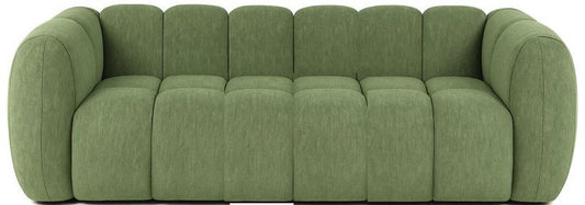 SOFA MADERA POLIESTER 230X107X73,5 VERDE