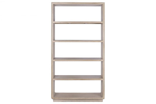 ESTANTERIA OLMO MACIZO 110X40X210 NATURAL