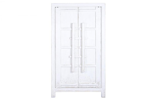 ARMARIO OLMO MACIZO 115X48X210 BLANCO