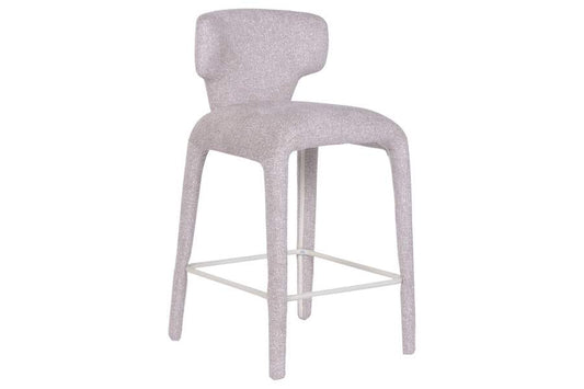 TABURETE METAL POLIESTER 49X53X91,5 BEIGE