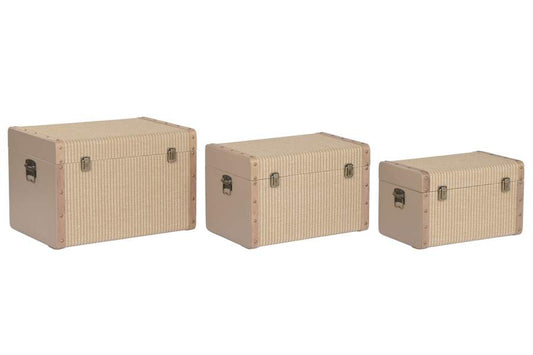 BAUL SET 3 MADERA 54X36X36 NATURAL