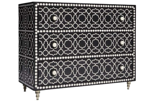 COMODA MANGO HUESO 100X40X85