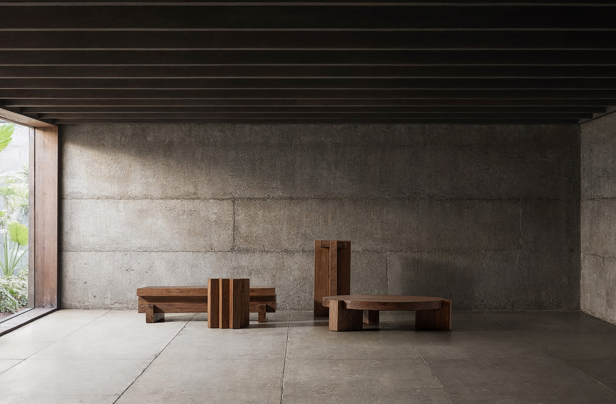 MESA DE CENTRO BRUTALIST