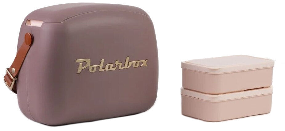 POLARBOX 6L MAUVE GOLD + 2 TUPPERS