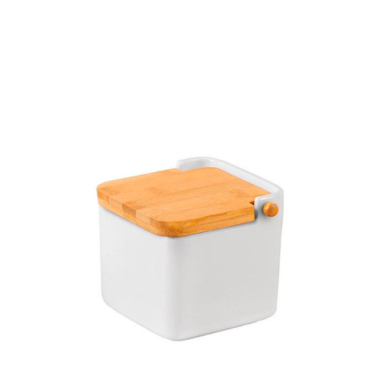 SALERO PORCELANA Y BAMBÚ