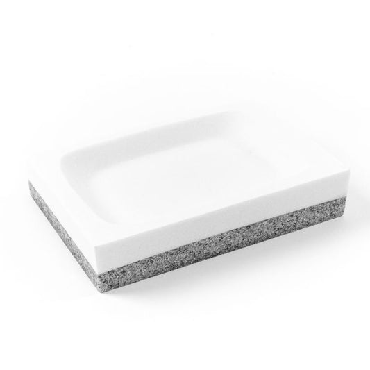 JABONERA BICOLOR GRIS