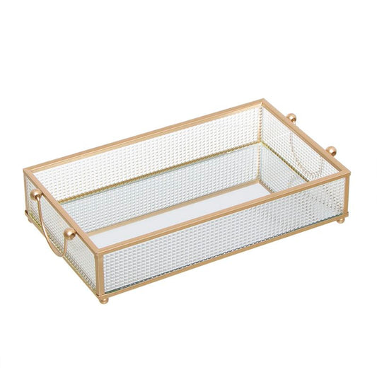 VACIABOLSILLOS CRISTAL TALLADO ORO M