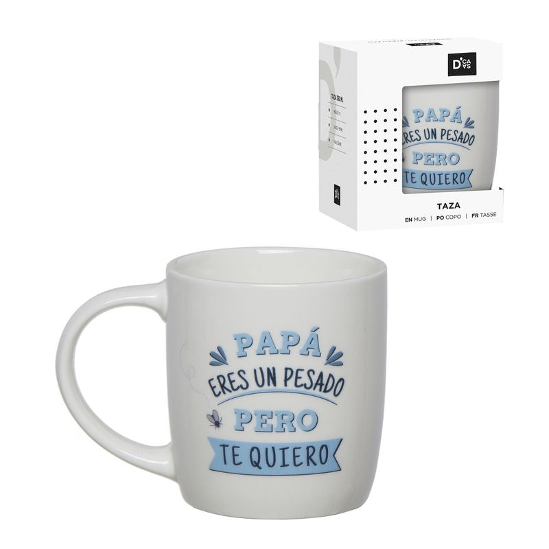 MUG 350ML PAPA ERES UN PESADO