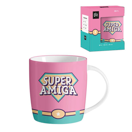 MUG 350ML SUPER AMIGA