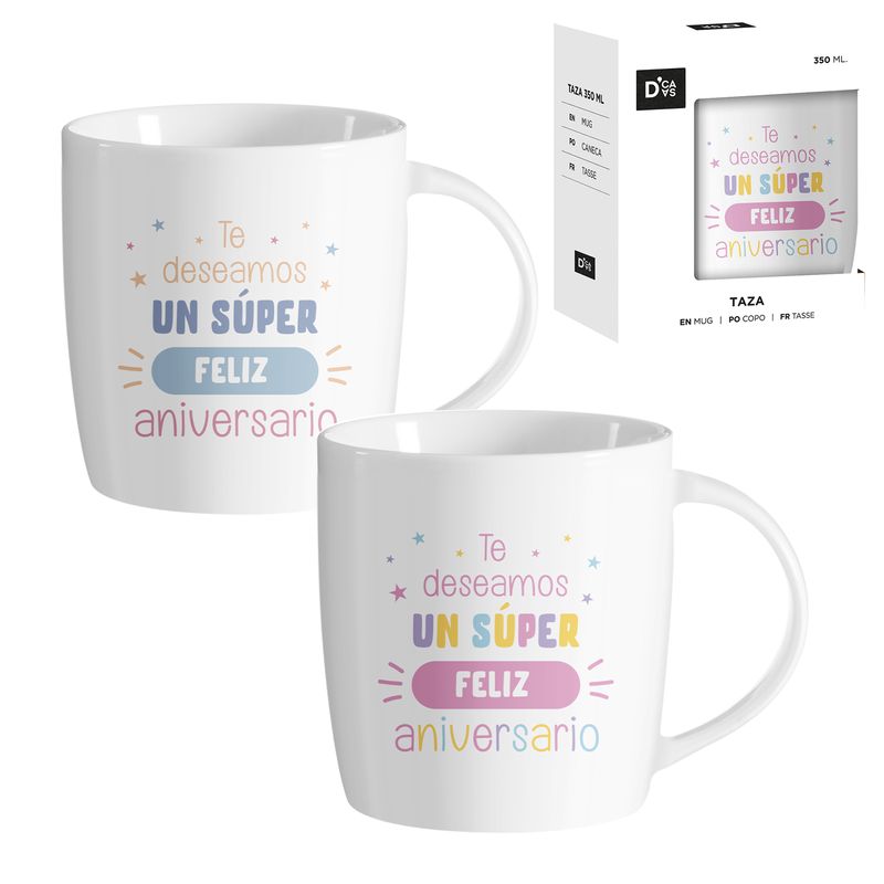 MUG 350ML ANIVERSARIO