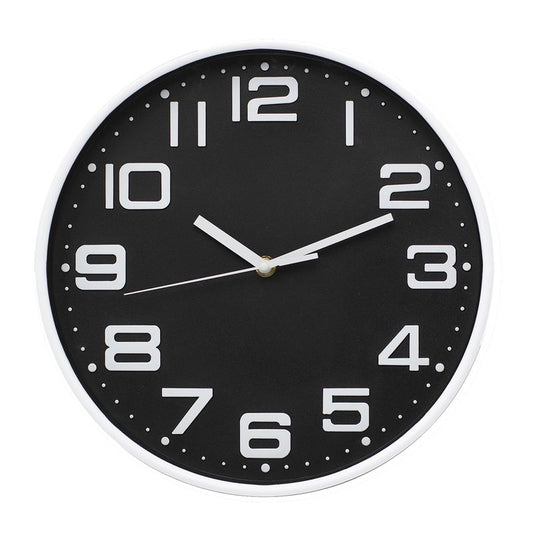 RELOJ 30CM NEGRO