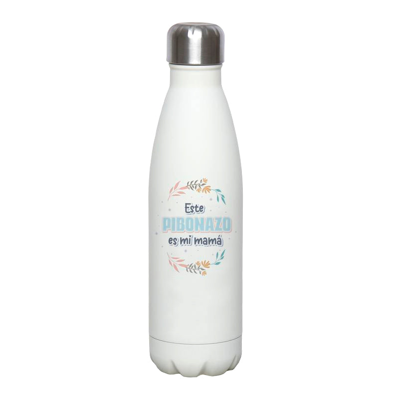 BOTELLA ACERO INOX. 500ML MAMA PIBONAZO