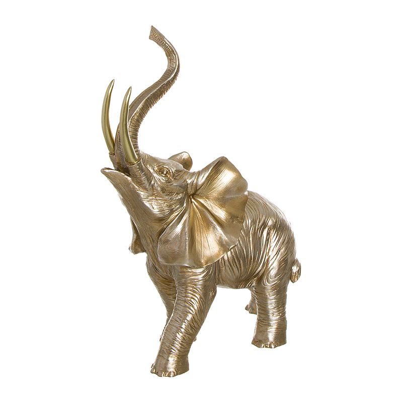 FIGURA ELEFANTE ORO