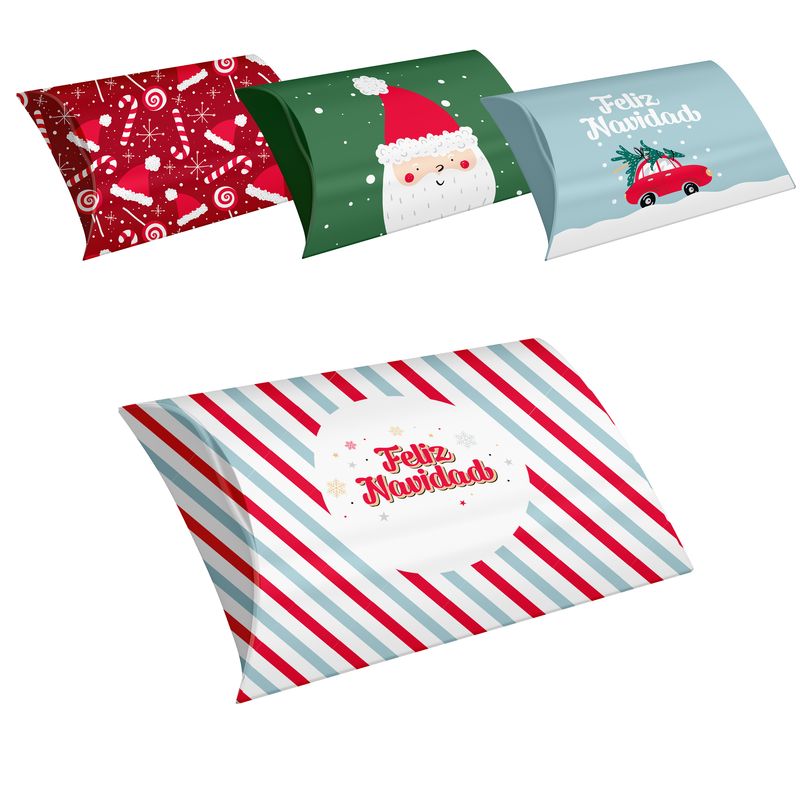 SET 4 CAJAS NAVIDAD