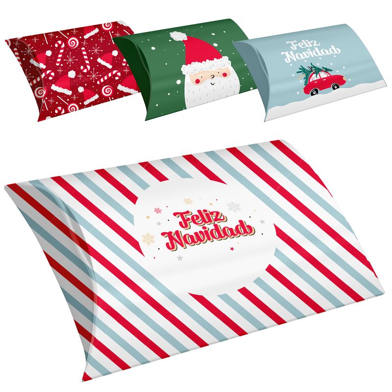 SET 4 CAJAS NAVIDAD