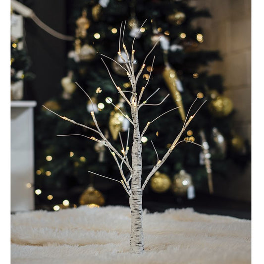 ARBOL DECORATIVO 60CM CON LUZ