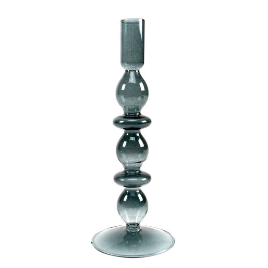 CANDELABRO VELA BUJIA GRIS