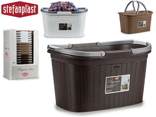 CESTO ROPA CON ASAS ELEGANCE SURT COL