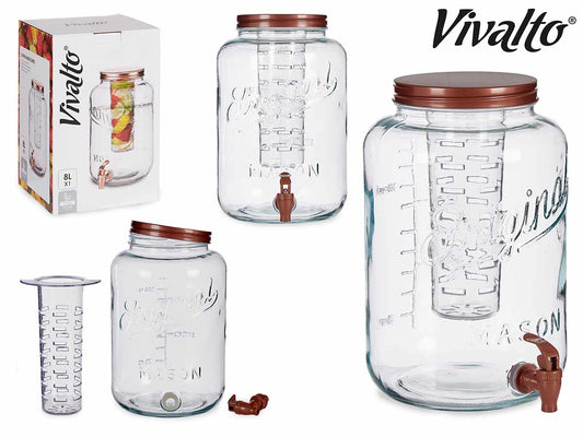 JARRA CON ENFRIADOR 8000ML