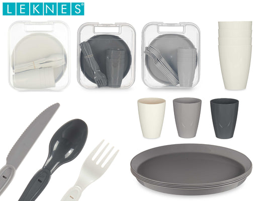SET 21 PZS PICNIC COLORES NEUTROS SURT 2