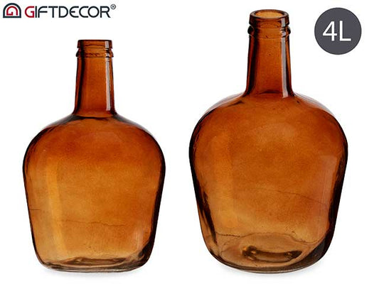 GARRAFA CRISTAL 4 L AMBAR